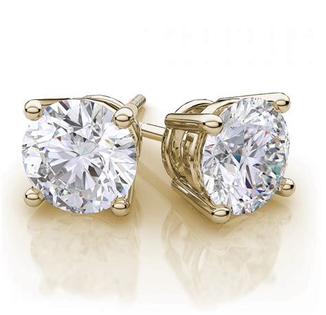 Diamond Earrings .